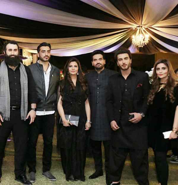 Pakistani Celebrities spotted with Turkish Actor Celal Al last night