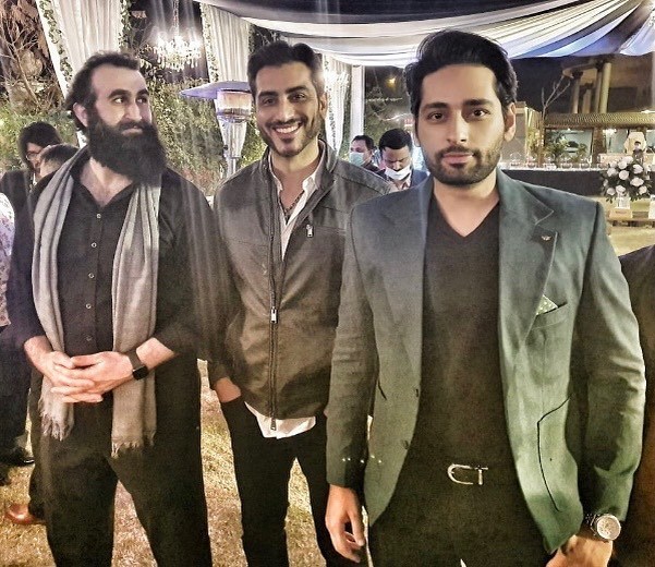 Pakistani Celebrities spotted with Turkish Actor Celal Al last night