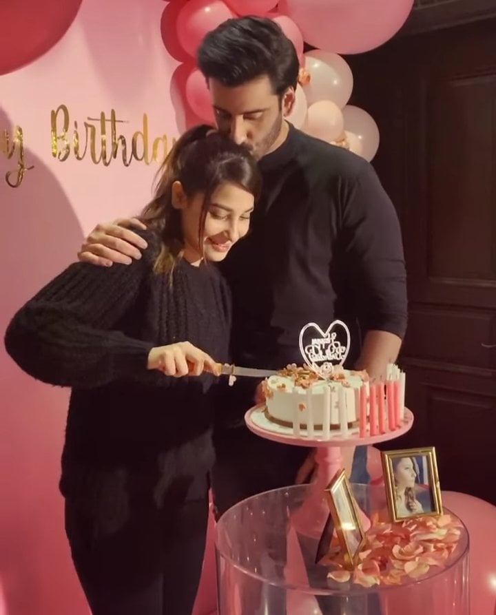 Agha Ali Surprised Hina Altaf On Her Birthday