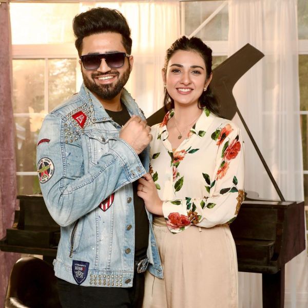 Beautiful Couple Sarah Khan and Falak Shabir Latest Clicks