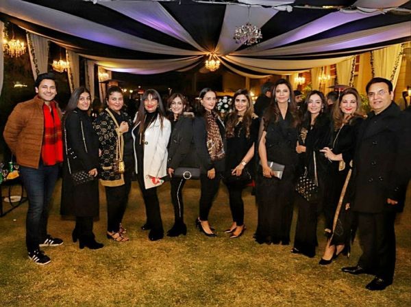 Pakistani Celebrities spotted with Turkish Actor Celal Al last night