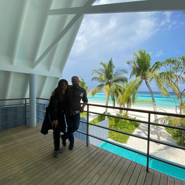 Frieha Altaf and Saqib Malik Enjoying Vacations in Maldives
