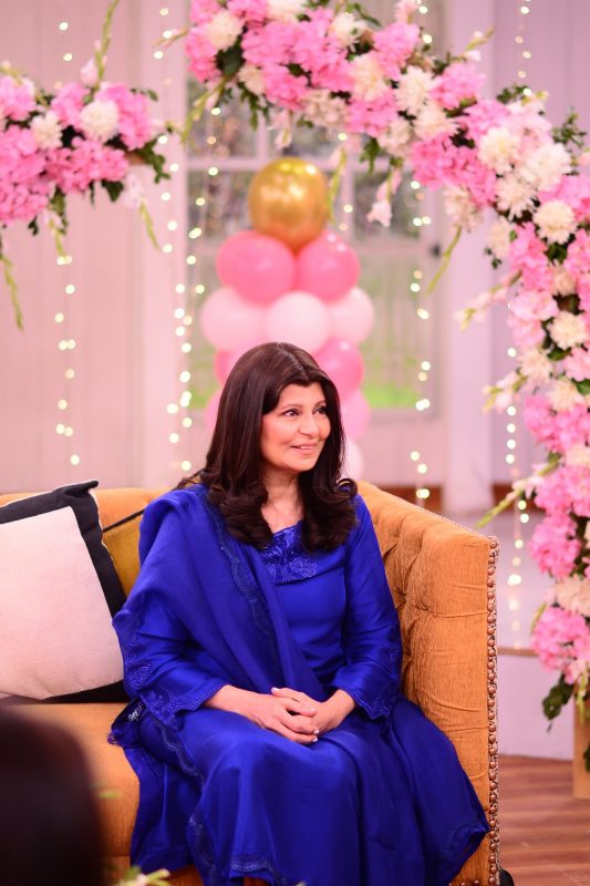 Rubina Ashraf with her Daughter Minna Tariq in Nida Yasir Morning Show