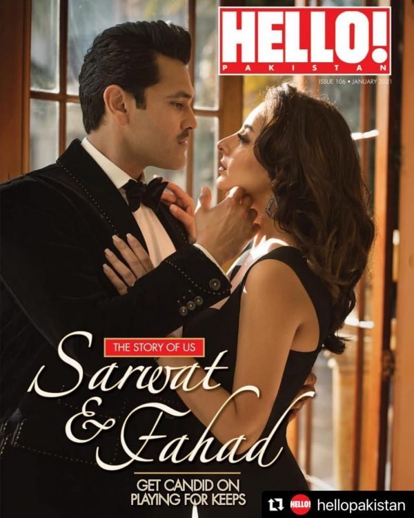 Sarwat Gillani and Fahad Mirza for Hello Pakistan Magazine