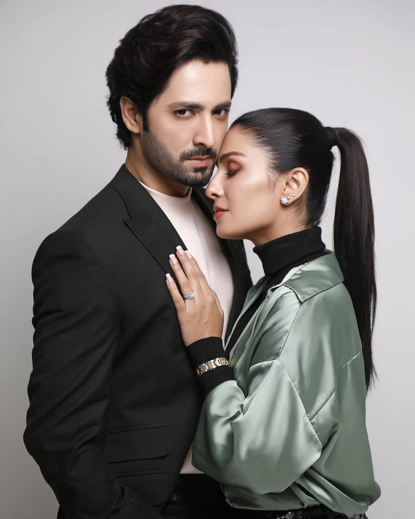 Ayeza Khan Looks Dazzling In Her Latest Shoot With Danish Taimoor