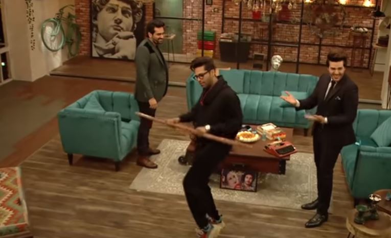 Humayun Saeed And Fahad Mustafa's Dance Moves Are Worth Watching