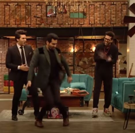 Humayun Saeed And Fahad Mustafa's Dance Moves Are Worth Watching