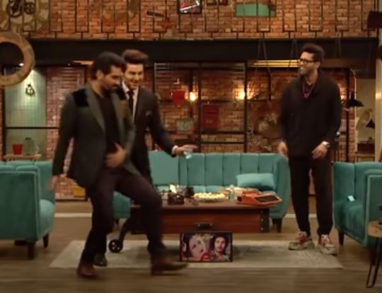 Humayun Saeed And Fahad Mustafa's Dance Moves Are Worth Watching