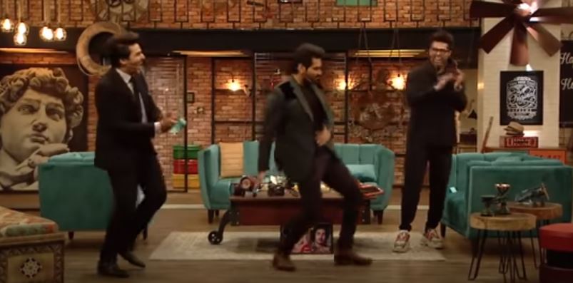 Humayun Saeed And Fahad Mustafa's Dance Moves Are Worth Watching