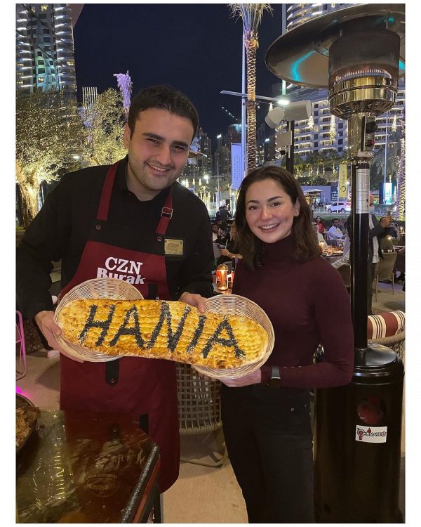 Gorgeous Hania Aamir Meets Turkish Chef CZN Burak