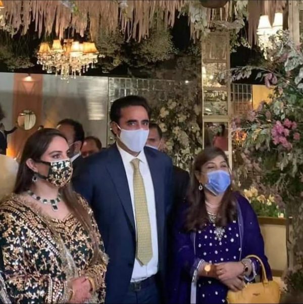 Bakhtawar Bhutto Zardari Beautiful Reception Pictures