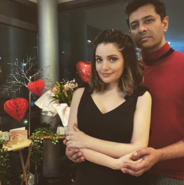 Romantic Pictures Of Armeena Rana Khan With Her Husband