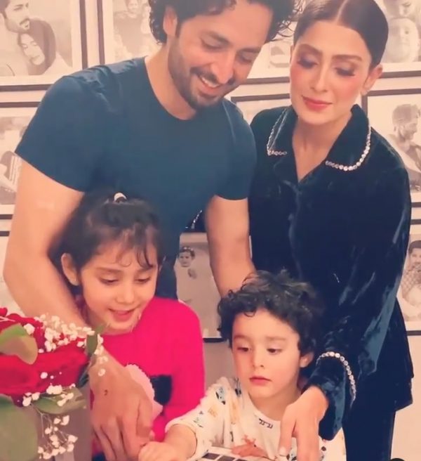 Danish Taimoor Celebrated his Birthday with Family