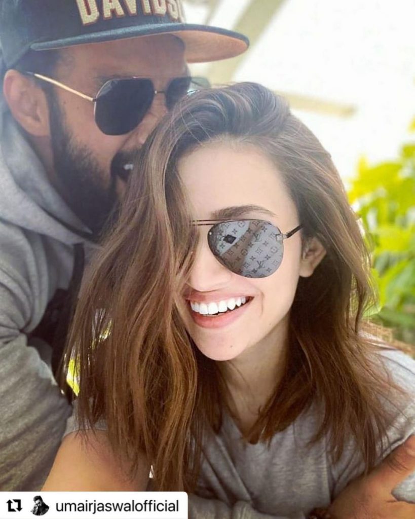 Latest Lovely Pictures of Sana Javed and Umair Jaswal