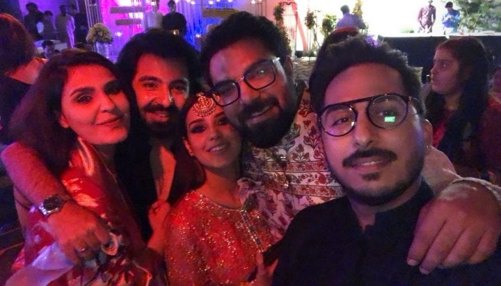 Celebrities Spotted At Umair Qazi's Sangeet