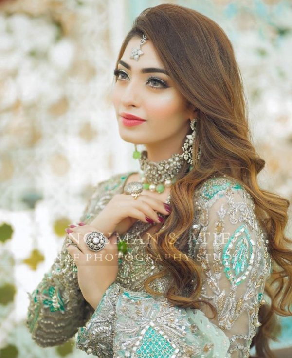 Actress Nawal Saeed Latest Shoot In Pakistani Bridal Dress