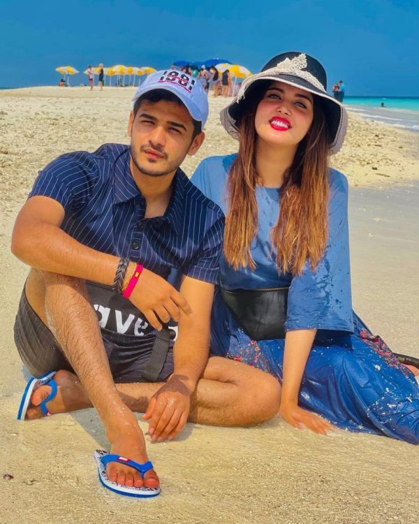 TikTok Star Zulqarnain Sikandar & Kanwal Aftab in Maldives