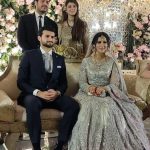 Actress Anam Goher with Husband Goher Mumtaz At Her Brother’s Reception