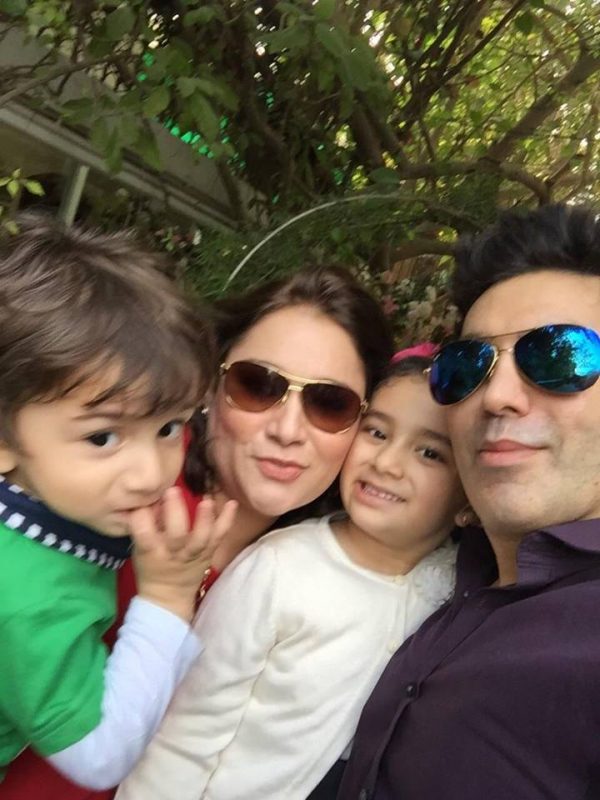 Faakhir Mehmood Pictures with his Family