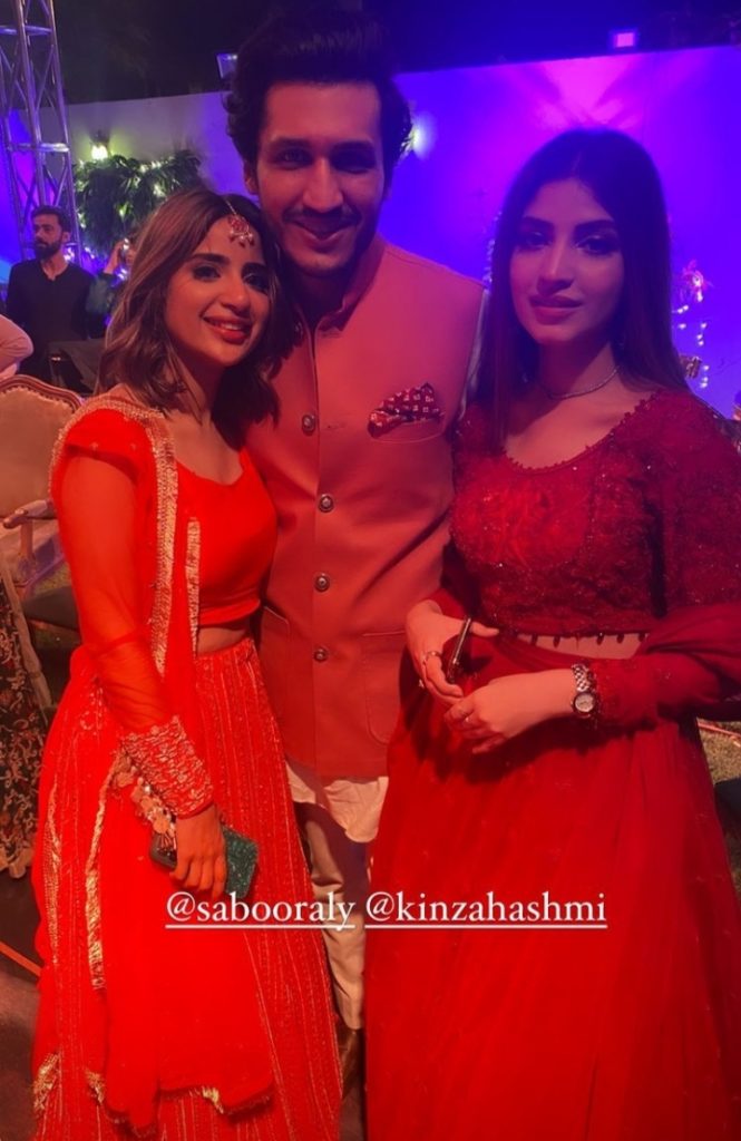 Celebrities Spotted At Umair Qazi's Sangeet