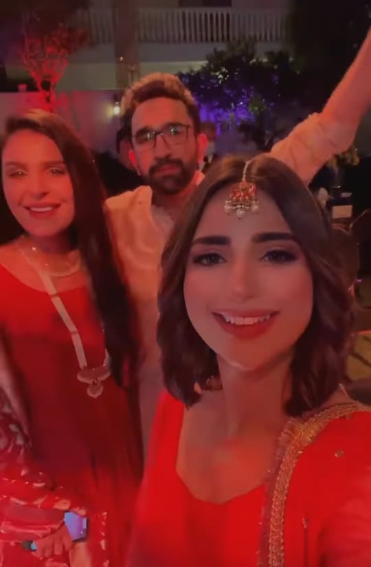 Celebrities Spotted At Umair Qazi's Sangeet