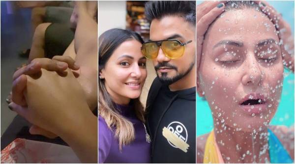 Hina Khan holidays with boyfriend Romantic Pictures