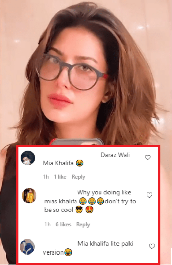 Netizens Find Similarity Between Mehwish Hayat And Mia