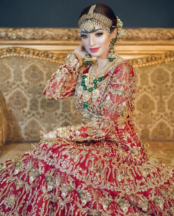 Recent Bridal Shoot Featuring Nawal Saeed