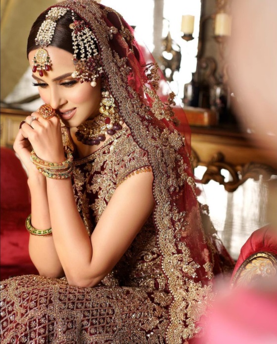 Nimra Khan Dazzles Fans With Her Bridal Shoot