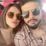 Model Waliya Najib Pictures with Husband from their Egypt Trip