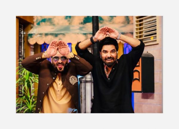 Yasir Hussain And Amar Khan Pictures From Jeeway Pakistan Show