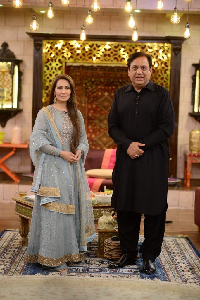 Reema Khan & Sohail Ahmad Pictures From GMP Shan-e-Suhoor