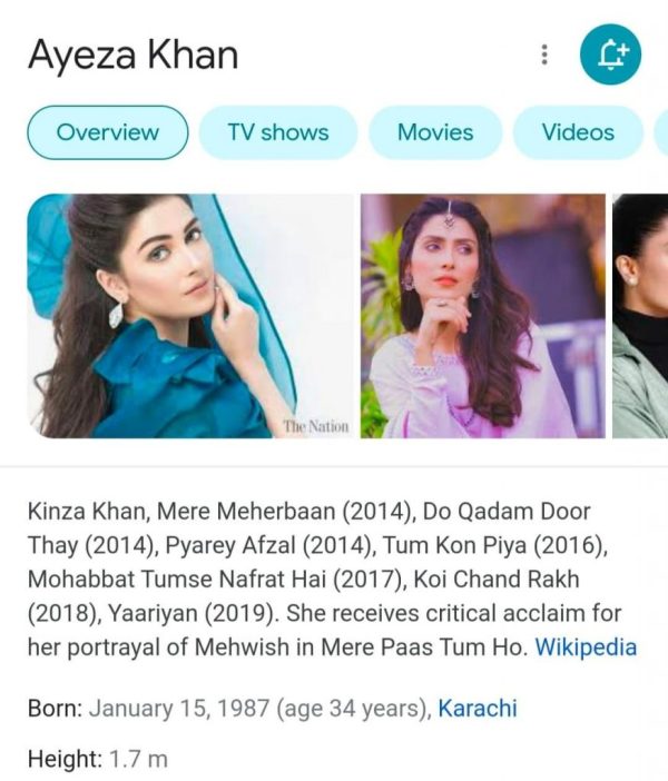 Netizens Believe Ayeza Khan Is Hiding Her Actual Age