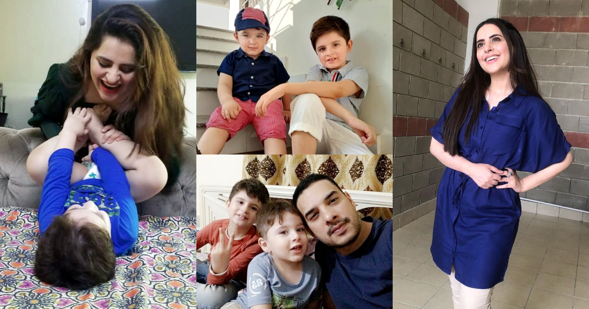Fatima Effendi with her Cute Sons – Latest Pictures