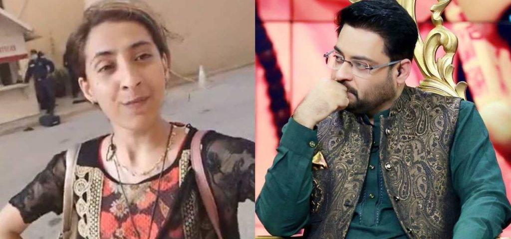 ‘aamir-bahir-niklo’-–-hania-khan-creates-‘tamasha’-at-liaquat’s-karachi-office,-hurls-abuses-at-him