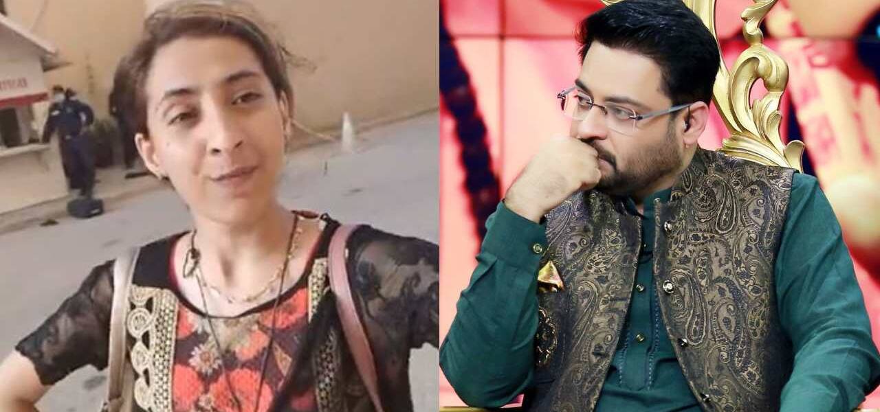 ‘Aamir Bahir Niklo’ – Hania Khan Creates ‘Tamasha’ At Liaquat’s Karachi Office, Hurls Abuses At Him