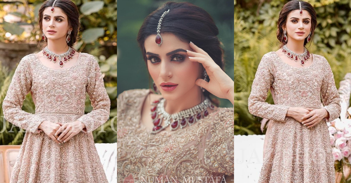 Zubab Rana Stunned In The Bridal Attire By Waqar Asghar