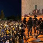 scores-of-palestinians-hurt-after-israeli-police-attack-them-during-ramadan-prayers-in-al-aqsa