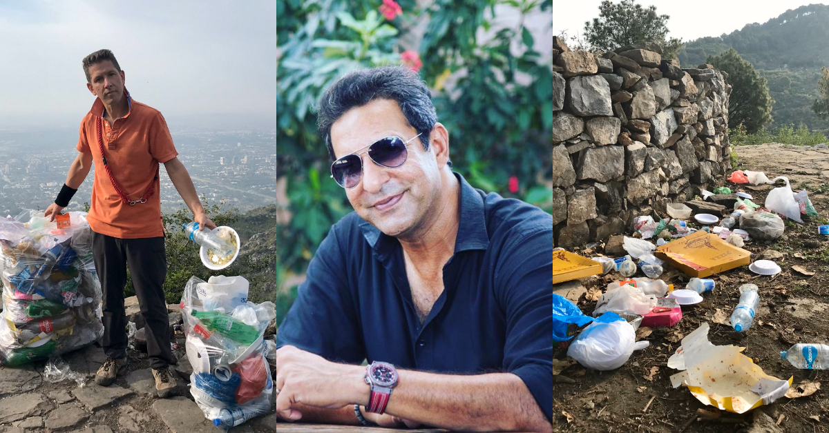 Wasim Akram Reacts To British Diplomat Cleaning Trash In Islamabad