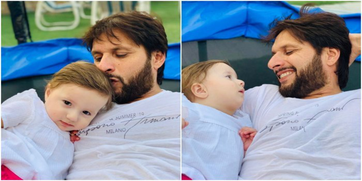 Shahid Afridi Loves Cherishing Small Moments With Doll