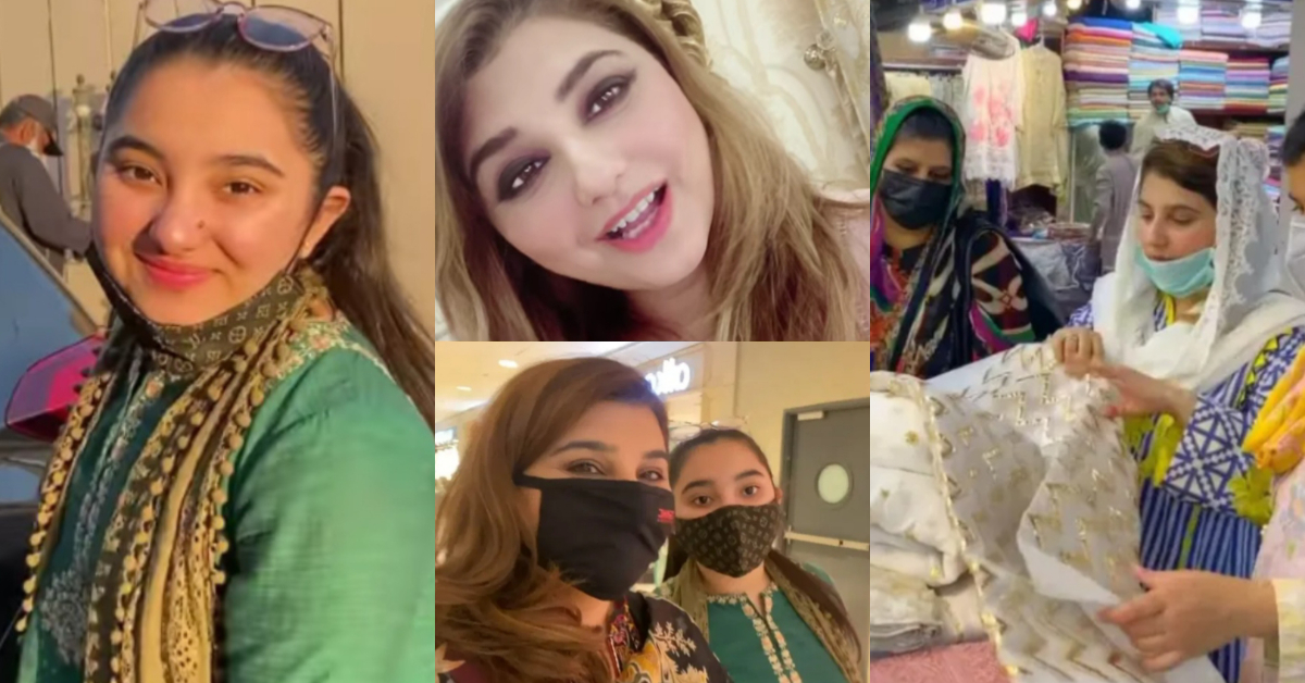 Javeria Saud Shopping With Daughter and Mother – Vlog