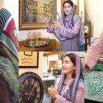 shaista-lodhi-showing-the-tabarrukaat-of-khana-e-kaaba-and-roza-rasool-(sa.w)-in-her-house