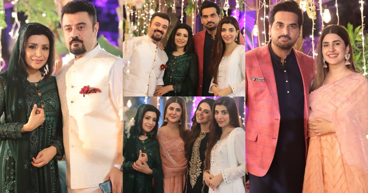 Celebrities Spotted On The Set Of Eid Show 2021