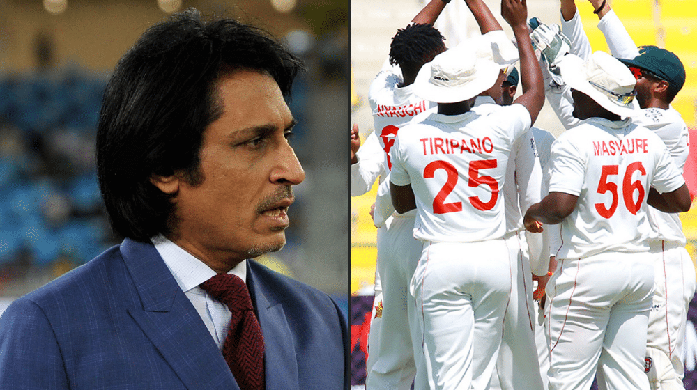 Ramiz Raja Faces the Heat for Controversial Comments on Zimbabwe Series