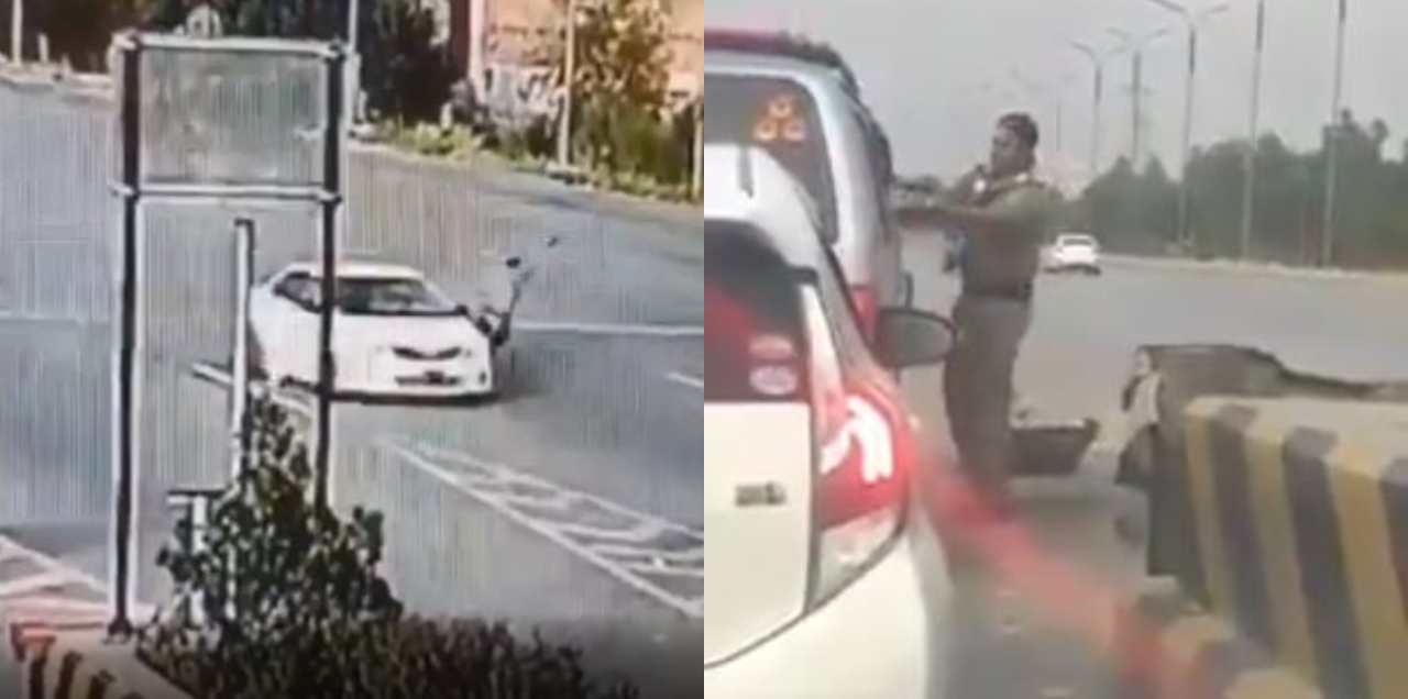 Policeman Who Was Ran Over By A Car Dies – His Old Video Happily Distributing Iftar Goes Viral!