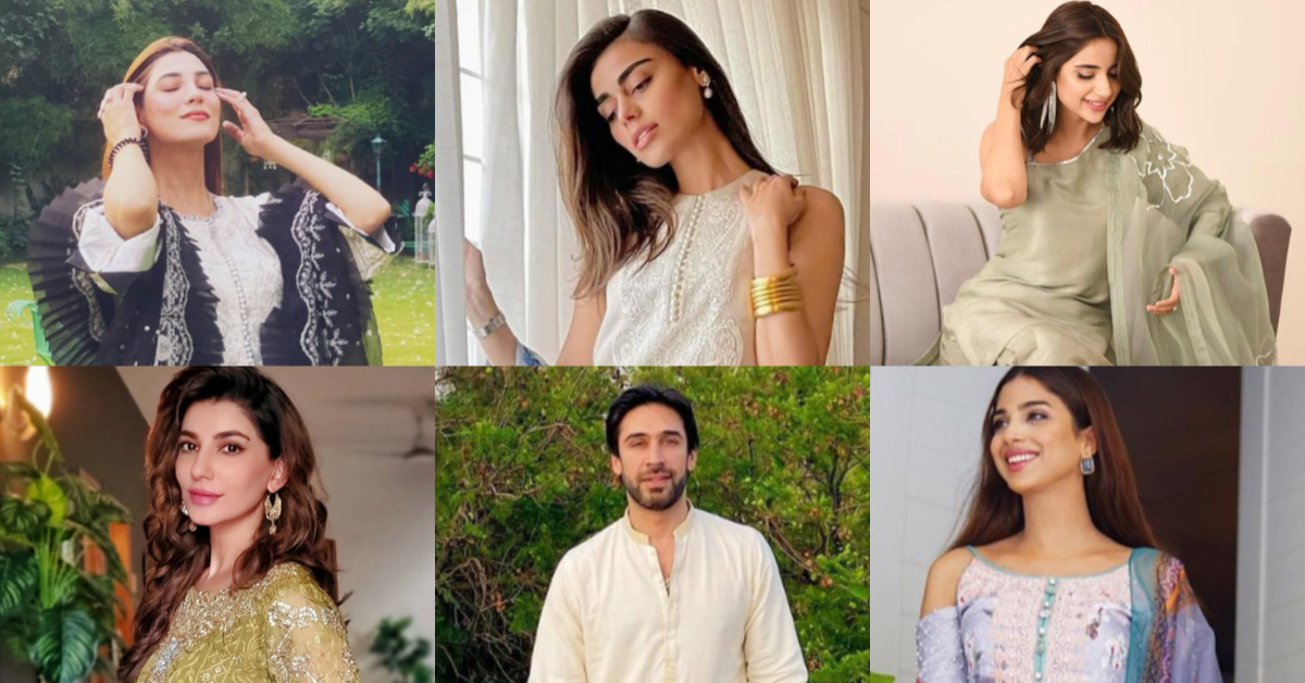 Celebrities Eid Pictures 2021 – Latest Photos
