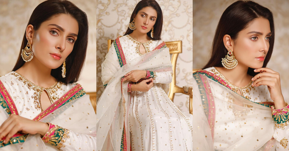 Stunning Pictures Of Ayeza Khan Celebrating Eid-ul-Fitr Day 2