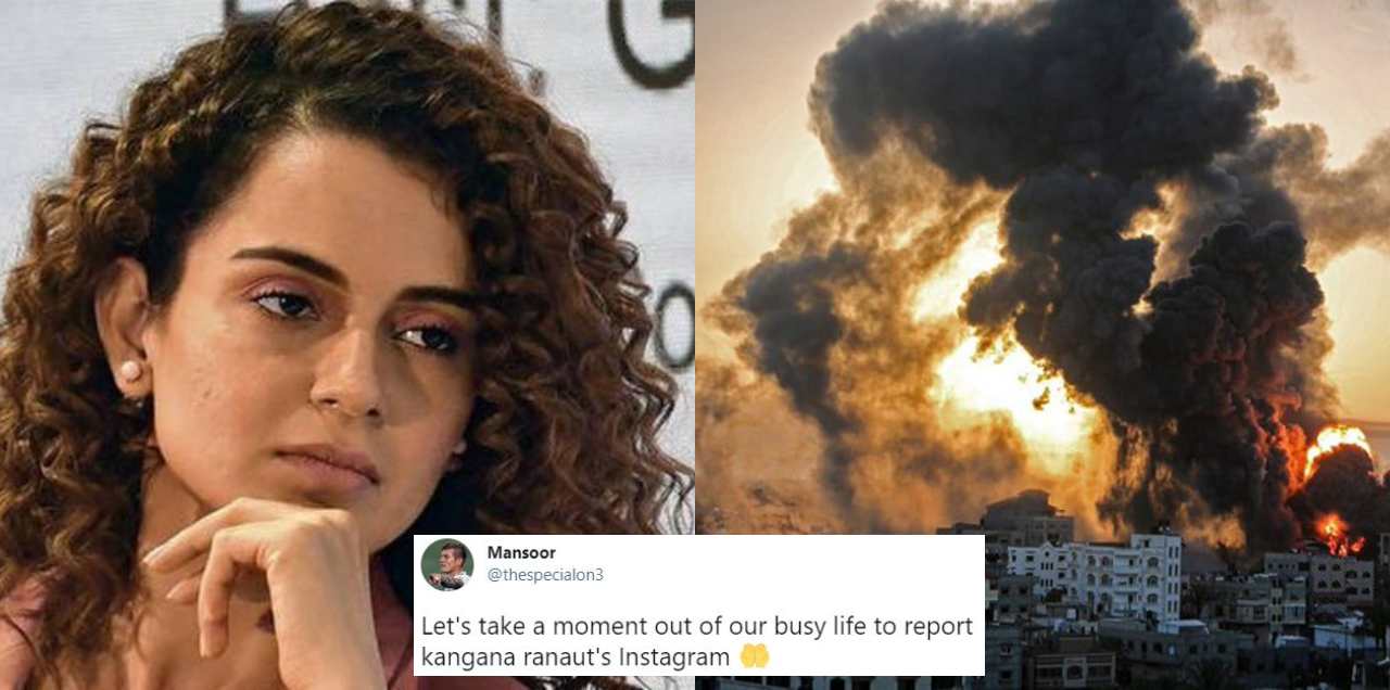 Kangana To Get Banned From Insta Too? Netizens Report Her After Latest Comments On Palestine