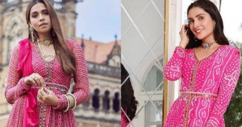 is-ayeza-khan’s-eid-dress-copied-from-indian-designer