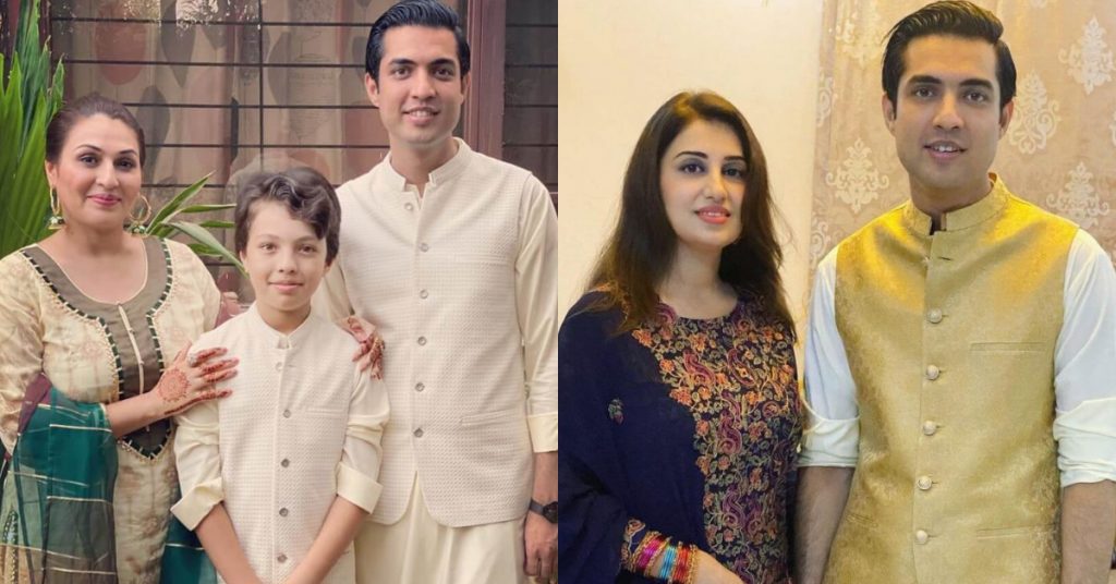 iqrar-ul-hassan-eid-pictures-with-his-wives